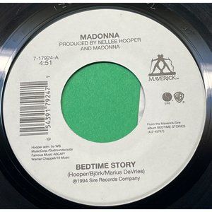 Madonna Bedtime Story / Survival 45 Pop 1994 Maverick